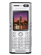 Best available price of Sony Ericsson K600 in Belgium